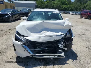 2025 Nissan Sentra S with VIN 3N1AB8BV1SY230678, listed as a Copart auction lot 58094955 with 11,700 mi miles and Salvage title. Bid and sale history available at DreamBid. Image 5.