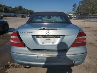 2004 Mercedes-Benz CLK 500 with VIN WDBTK75G54T013397, listed as a Copart auction lot 69033014 with 157,888 mi miles and Salvage Title. Bid and sale history available at carsss.com. Image 6.