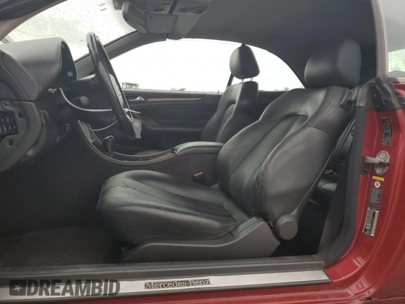 2001 Mercedes-Benz CLK 320 z VIN WDBLK65G41T073354, wystawiony jako Copart lot #46862764 z przebiegiem 117 290 mil mil oraz Nie do naprawy • Non repairable. Historia ofert i sprzedaży dostępna na DreamBid. Obrazek 7.