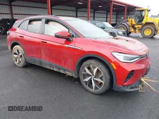 2023 Volkswagen ID.4 Pro S z VIN 1V2FMPE83PC010566, wystawiony jako IAAI lot #42255980 z przebiegiem Nie podano mil oraz . Historia ofert i sprzedaży dostępna na DreamBid. Obrazek 1.