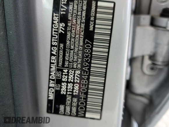 2014 Mercedes-Benz E-Class E 250 BlueTEC Luxury with VIN WDDHF0EB4EA933807, listed as a Copart auction lot 76277554 with Not Provided miles and Non Repairable. Bid and sale history available at carsss.com. Image 13.