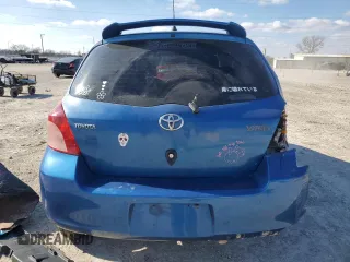 2008 Toyota Yaris with VIN JTDJT923285179759, listed as a Copart auction lot 89194665 with 258,440 mi miles and Salvage Title. Bid and sale history available at carsss.com. Image 6.