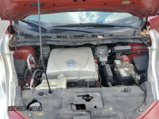 2015 Nissan LEAF SV with VIN 1N4AZ0CP5FC305087, listed as a Copart auction lot 53529845 with 125,344 mi miles and Salvage Title. Bid and sale history available at carsss.com. Image 11.