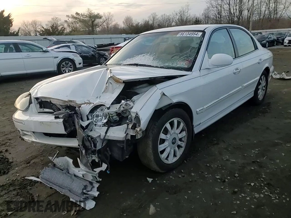 2003 Hyundai Sonata GLS with VIN KMHWF35HX3A756776, listed as a Copart auction lot 86134954 with 100,605 mi miles and Salvage Title. Bid and sale history available at carsss.com. Image 11.