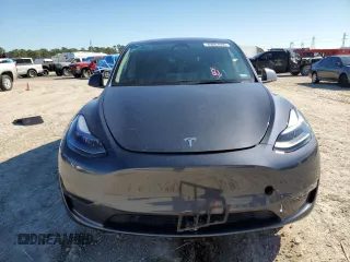 2023 Tesla Model Y Long Range with VIN 7SAYGDEE9PA180293, listed as a Copart auction lot 89062695 with 21,648 mi miles and Salvage Title. Bid and sale history available at DreamBid. Image 5.