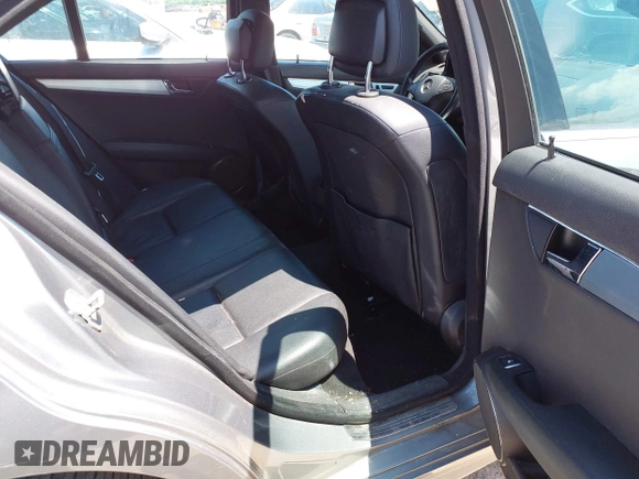 2011 Mercedes-Benz C-Class C 300 Sport with VIN WDDGF5EB7BR137123, listed as a IAAI auction lot 42058707 with 248,860 mi miles. Bid and sale history available at carsss.com. Image 8.