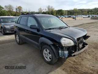 2008 Hyundai Tucson SE with VIN KM8JN72D08U897884, listed as a Copart auction lot 73511044 with 149,987 mi miles and Salvage Title. Bid and sale history available at carsss.com. Image 4.