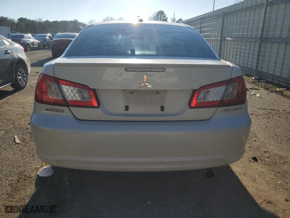2009 Mitsubishi Galant ES with VIN 4A3AB56F09E022939, listed as a Copart auction lot 43468825 with 168593 miles and Salvage Title. Bid and sale history available at carsss.com. Image 6.