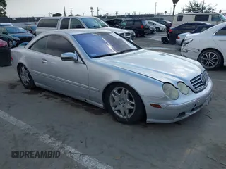 2001 Mercedes-Benz CL-Class with VIN WDBPJ75J91A015029, listed as a IAAI auction lot 41548689 with 100,822 mi miles. Bid and sale history available at carsss.com. Image 1.