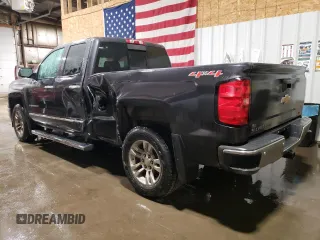 2014 Chevrolet Silverado 1500 LTZ with VIN 1GCVKSEC0EZ377719, listed as a Copart auction lot 52186575 with 62,580 mi miles and Salvage Title. Bid and sale history available at DreamBid. Image 2.