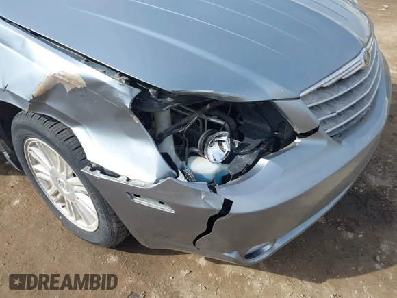 2008 Chrysler Sebring Touring with VIN 1C3LC55R88N247617, listed as a IAAI auction lot 41769272 with 144,380 mi miles and . Bid and sale history available at DreamBid. Image 6.