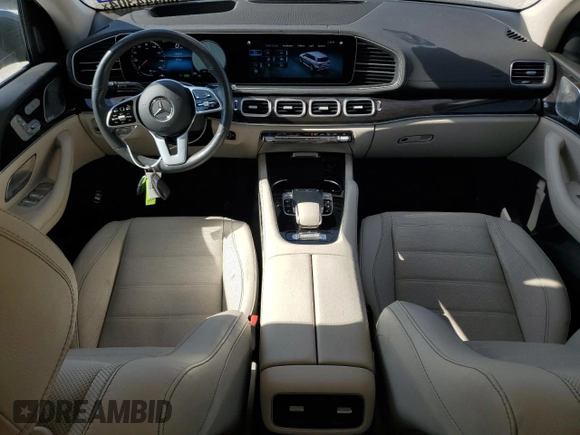2020 Mercedes-Benz GLS 450 with VIN 4JGFF5KE7LA156089, listed as a Copart auction lot 60444304 with 39,864 mi miles and Salvage Title. Bid and sale history available at DreamBid. Image 8.