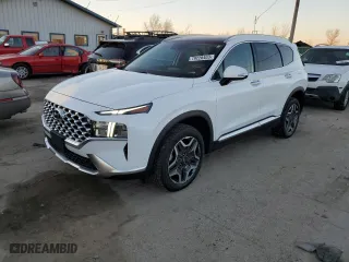 2021 Hyundai Santa Fe Hybrid SEL Premium with VIN KM8S3DA13MU004021, listed as a Copart auction lot 79228403 with 27,627 mi miles. Bid and sale history available at carsss.com. Image 1.