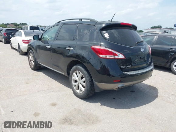 2011 Nissan Murano LE with VIN JN8AZ1MU5BW055853, listed as a IAAI auction lot 42080839 with 165,627 mi miles and . Bid and sale history available at DreamBid. Image 3.