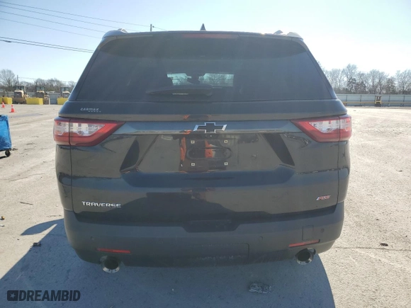 2019 Chevrolet Traverse RS with VIN 1GNERJKX0KJ162579, listed as a Copart auction lot 43633505 with 145,491 mi miles and Salvage Title. Bid and sale history available at carsss.com. Image 6.