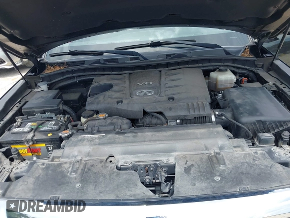 2018 Infiniti QX80 with VIN JN8AZ2NF1J9663338, listed as a IAAI auction lot 42689592 with 69,559 mi miles and . Bid and sale history available at DreamBid. Image 10.