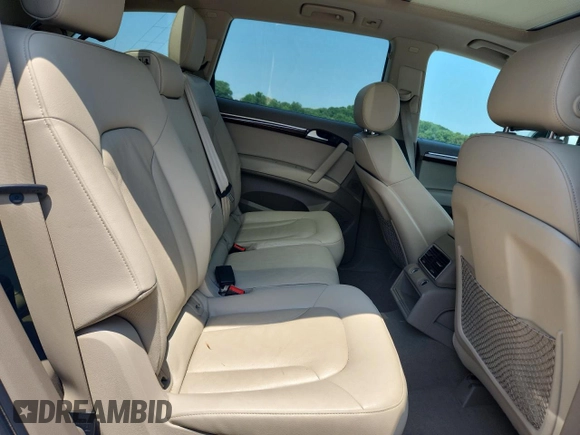 2015 Audi Q7 Premium Plus with VIN WA1LGAFE4FD005120, listed as a Copart auction lot 62014395 with 149,676 mi miles and Salvage title. Bid and sale history available at DreamBid. Image 11.