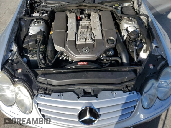 2005 Mercedes-Benz SL 55 AMG with VIN WDBSK74F95F099933, listed as a Copart auction lot 78612044 with Not provided miles and Salvage title. Bid and sale history available at DreamBid. Image 11.