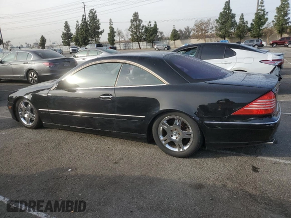 2003 Mercedes-Benz CL 5.0L with VIN WDBPJ75J03A037245, listed as a Copart auction lot 87336204 with 152,357 mi miles and Salvage Title. Bid and sale history available at carsss.com. Image 2.