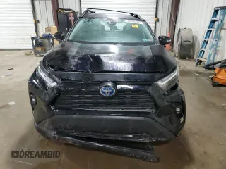 2024 Toyota RAV4 Hybrid LE with VIN 2T3UWRFV4RW201948, listed as a Copart auction lot 70400424 with 6,852 mi miles and Salvage title. Bid and sale history available at DreamBid. Image 5.