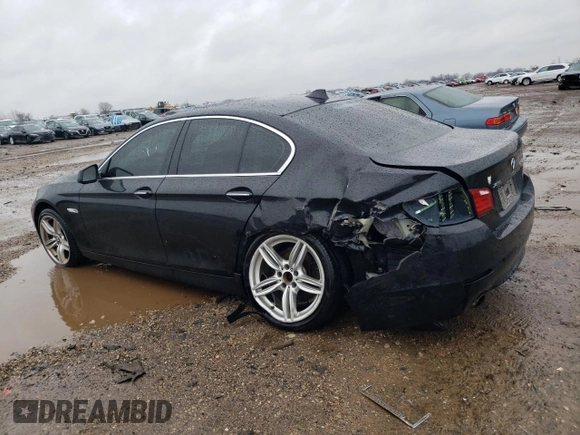 2013 BMW 5 Series 535i xDrive with VIN WBAFU7C58DDU74451, listed as a Copart auction lot 49048544 with 87,021 mi miles and Salvage Title. Bid and sale history available at carsss.com. Image 2.