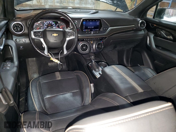 2020 Chevrolet Blazer Premier with VIN 3GNKBLRSXLS557639, listed as a Copart auction lot 44272915 with 105,201 mi miles and Clean title. Bid and sale history available at DreamBid. Image 8.