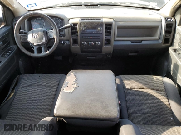 2012 Ram 1500 ST with VIN 1C6RD6FK2CS128330, listed as a Copart auction lot 86471324 with 242,324 mi miles and Salvage title. Bid and sale history available at DreamBid. Image 8.