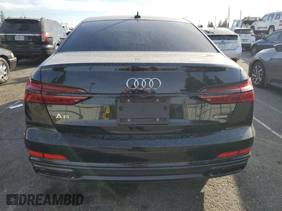 2023 Audi A6 Prestige with VIN WAUM2BF26PN044496, listed as a Copart auction lot 86398914 with 10,741 mi miles and Salvage Title. Bid and sale history available at carsss.com. Image 6.
