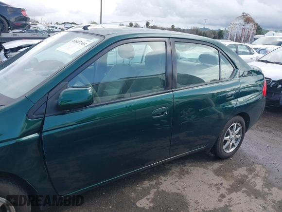 2001 Toyota Prius with VIN JT2BK12U910023022, listed as a IAAI auction lot 41807343 with 102,845 mi miles. Bid and sale history available at carsss.com. Image 14.