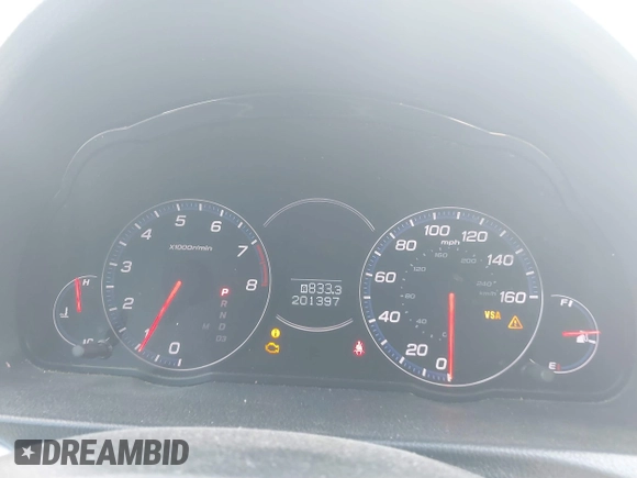 2006 Acura TSX Navi with VIN JH4CL96996C024544, listed as a IAAI auction lot 41442554 with 201,397 mi miles and . Bid and sale history available at DreamBid. Image 7.