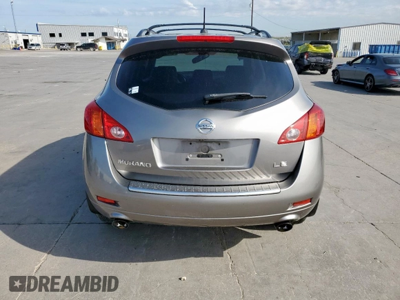 2010 Nissan Murano S with VIN JN8AZ1MU2AW012215, listed as a Copart auction lot 50788555 with 161,100 mi miles and Salvage Title. Bid and sale history available at carsss.com. Image 6.