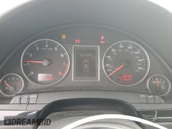 2007 Audi A4 с VIN WAUEH78E47A126743, выставлен на аукционе Copart как лот 49153495 с пробегом 216 553 миль миль и Чистый • Clean title. История ставок и продаж доступна на DreamBid. Изображение 9.