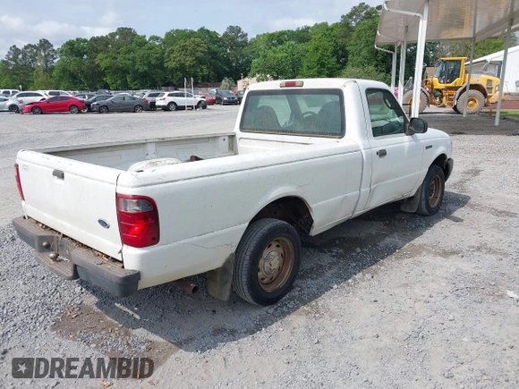 2003 Ford Ranger XL with VIN 1FTYR10U53PA04333, listed as a IAAI auction lot 42108320 with 242,282 mi miles. Bid and sale history available at carsss.com. Image 4.