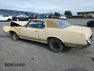 1970 Oldsmobile Cutlass with VIN 342570Z127532, listed as a Copart auction lot 49906135 with 34,224 mi miles and Salvage Title. Bid and sale history available at DreamBid. Image 2.