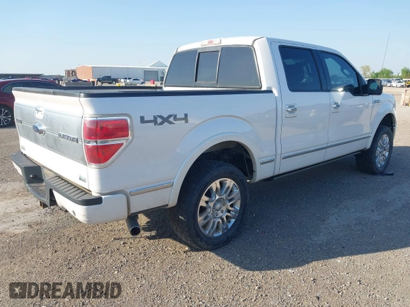 2010 Ford F-150 XL with VIN 1FTFW1EV9AFD87651, listed as a IAAI auction lot 41904402 with 174,333 mi miles. Bid and sale history available at carsss.com. Image 4.