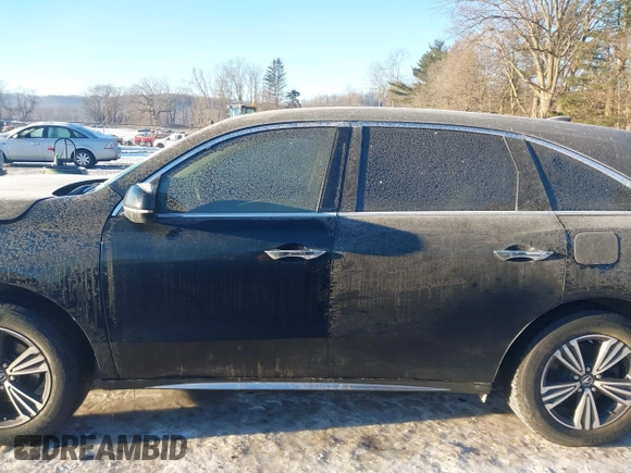 2017 Acura MDX with VIN 5FRYD4H39HB014410, listed as a IAAI auction lot 41395814 with 81,579 mi miles. Bid and sale history available at carsss.com. Image 15.