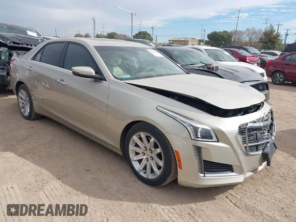 2014 Cadillac CTS Luxury RWD with VIN 1G6AR5SX6E0132580, listed as a IAAI auction lot 41349654 with 113,157 mi miles. Bid and sale history available at carsss.com. Image 1.
