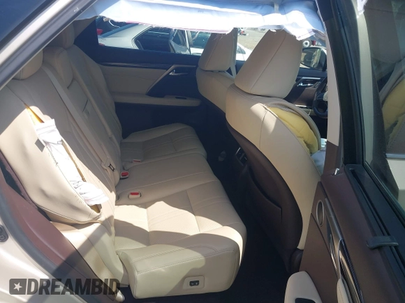 2017 Lexus RX 350 z VIN 2T2ZZMCA1HC056647, wystawiony jako IAAI lot #42472999 z przebiegiem 54 957 mil mil oraz . Historia ofert i sprzedaży dostępna na DreamBid. Obrazek 8.