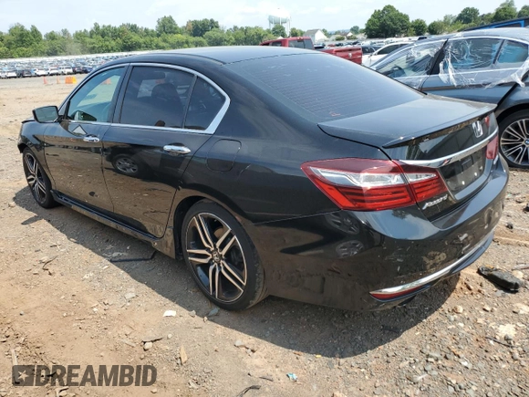 2016 Honda Accord Sport with VIN 1HGCR2F55GA034359, listed as a Copart auction lot 64686764 with 119,533 mi miles and Salvage Title. Bid and sale history available at DreamBid. Image 2.