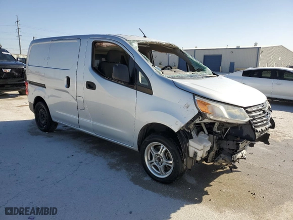 2015 Chevrolet City Express Cargo Van LT with VIN 3N63M0ZN8FK714618, listed as a Copart auction lot 49855225 with 122,452 mi miles and Salvage Title. Bid and sale history available at carsss.com. Image 4.