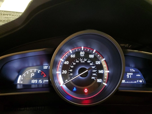 2014 Mazda 3 i Touring with VIN JM1BM1V72E1130503, listed as a Copart auction lot 62290795 with 189,151 mi miles and Salvage title. Bid and sale history available at DreamBid. Image 9.