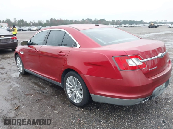 2010 Ford Taurus Limited with VIN 1FAHP2FW7AG162258, listed as a IAAI auction lot 41625767 with 187,205 mi miles. Bid and sale history available at carsss.com. Image 3.