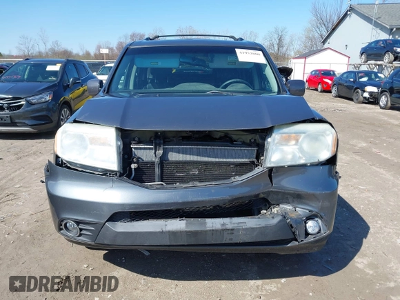 2012 Honda Pilot EX-L with VIN 5FNYF4H55CB040430, listed as a IAAI auction lot 41952800 with 247,175 mi miles and . Bid and sale history available at DreamBid. Image 13.
