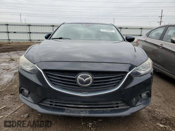 2014 Mazda 6 i Grand Touring with VIN JM1GJ1W59E1103259, listed as a Copart auction lot 51756935 with 250,935 mi miles and Salvage Title. Bid and sale history available at DreamBid. Image 5.