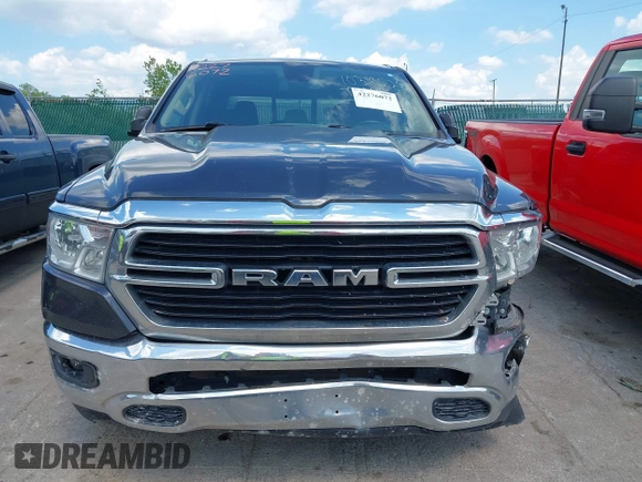 2019 Ram 1500 Big Horn with VIN 1C6SRFFT7KN720010, listed as a IAAI auction lot 42276072 with 191,595 mi miles and . Bid and sale history available at DreamBid. Image 12.