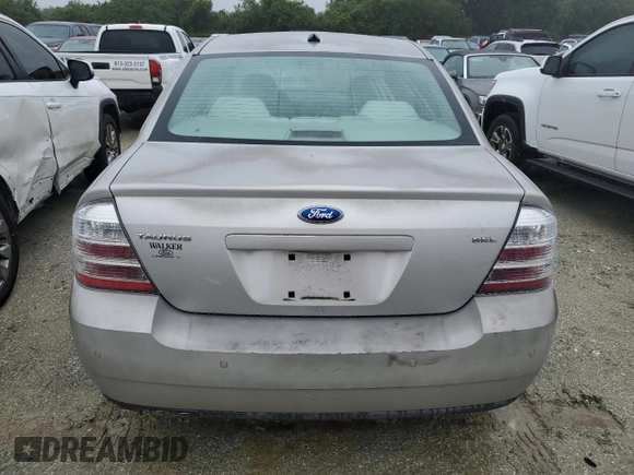 2008 Ford Taurus SEL with VIN 1FAHP24WX8G112354, listed as a Copart auction lot 74076874 with 0 mi miles and Salvage Title. Bid and sale history available at carsss.com. Image 6.