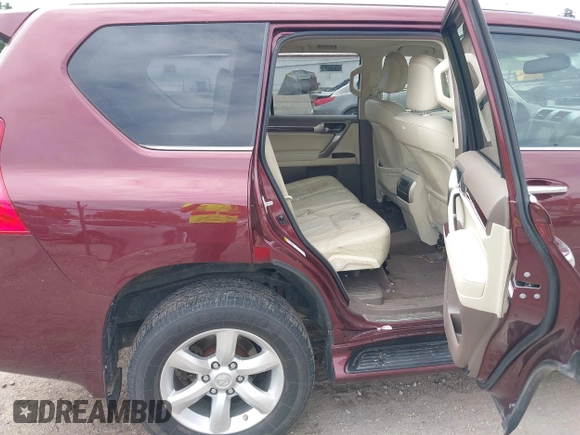 2012 Lexus GX 460 with VIN JTJBM7FX8C5040583, listed as a IAAI auction lot 42356538 with 166,781 mi miles and . Bid and sale history available at DreamBid. Image 8.
