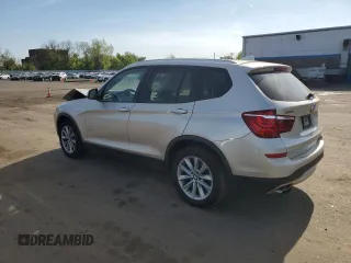 2015 BMW X3 xDrive28i with VIN 5UXWX9C50F0D46867, listed as a Copart auction lot 54896695 with 139,798 mi miles and Salvage Title. Bid and sale history available at DreamBid. Image 2.