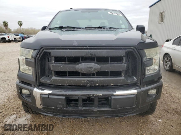 2016 Ford F-150 XL with VIN 1FTEW1CG9GFA15686, listed as a Copart auction lot 45207565 with 154,584 mi miles and Salvage Title. Bid and sale history available at carsss.com. Image 5.