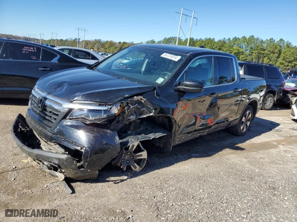 2019 Honda Ridgeline RTL with VIN 5FPYK3F50KB041192, listed as a Copart auction lot 84224014 with 82,966 mi miles and Salvage Title. Bid and sale history available at carsss.com. Image 1.